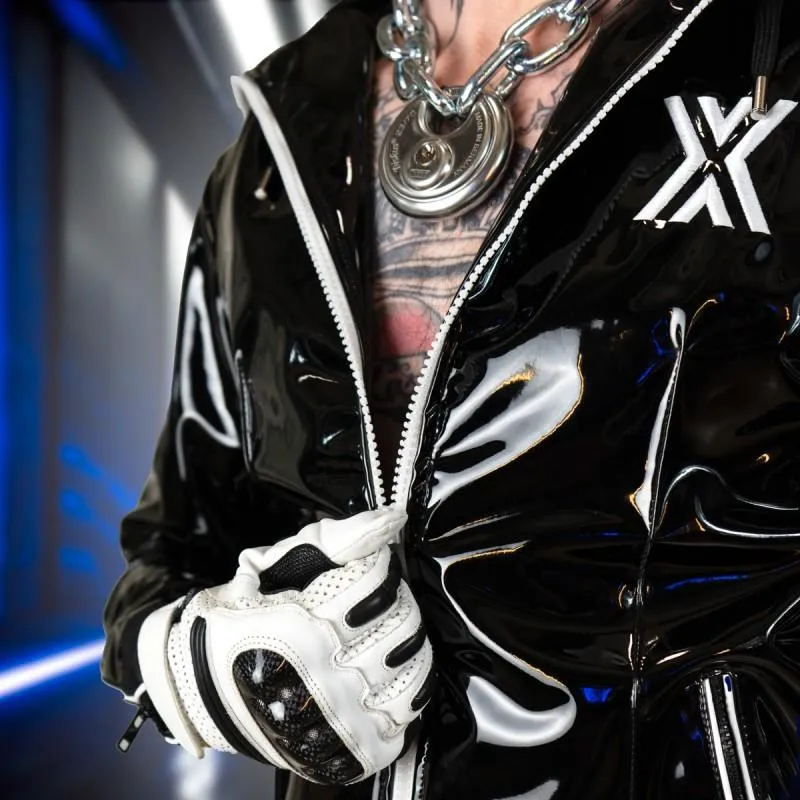 BOXER Shining Sports Jacket, Black/White