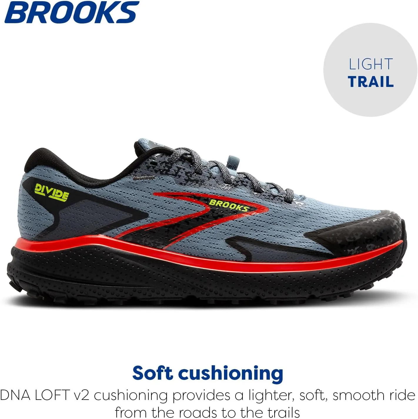 Brooks Men??s Divide 5 Trail Running Shoe