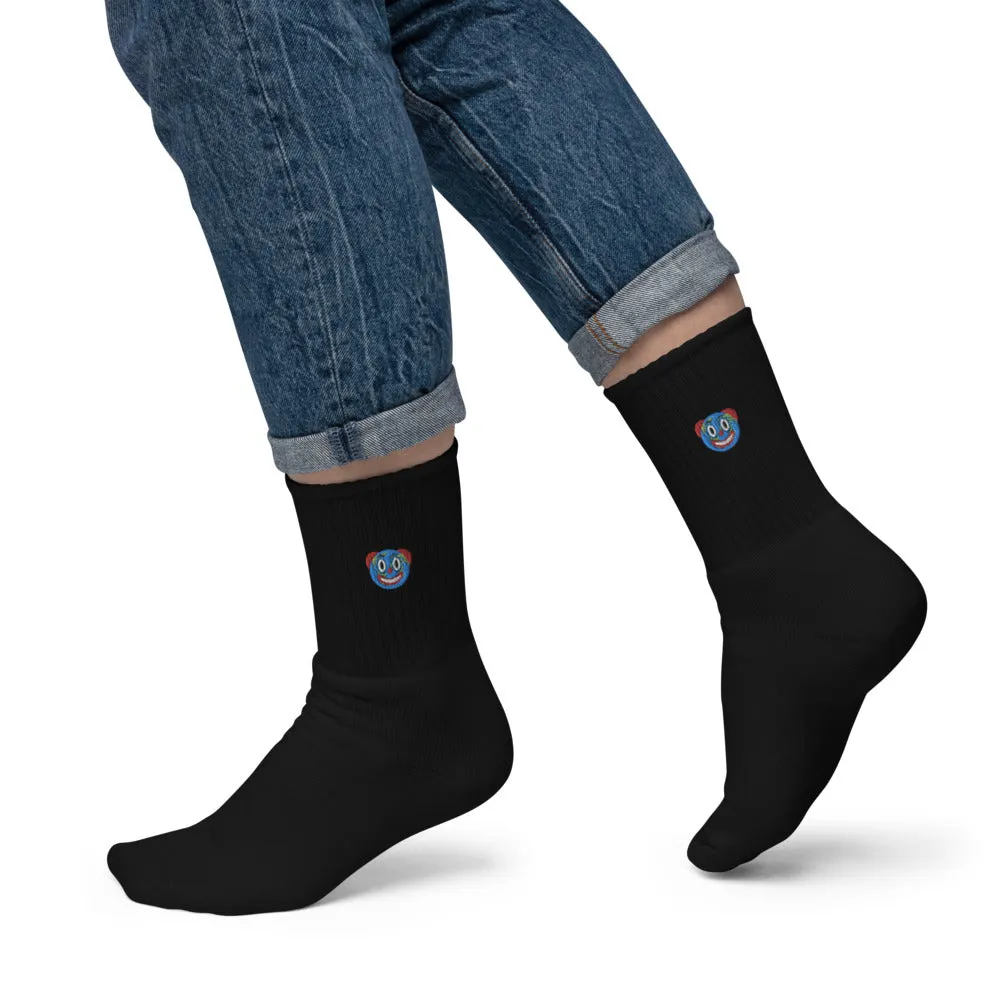 Clown World Embroidered socks