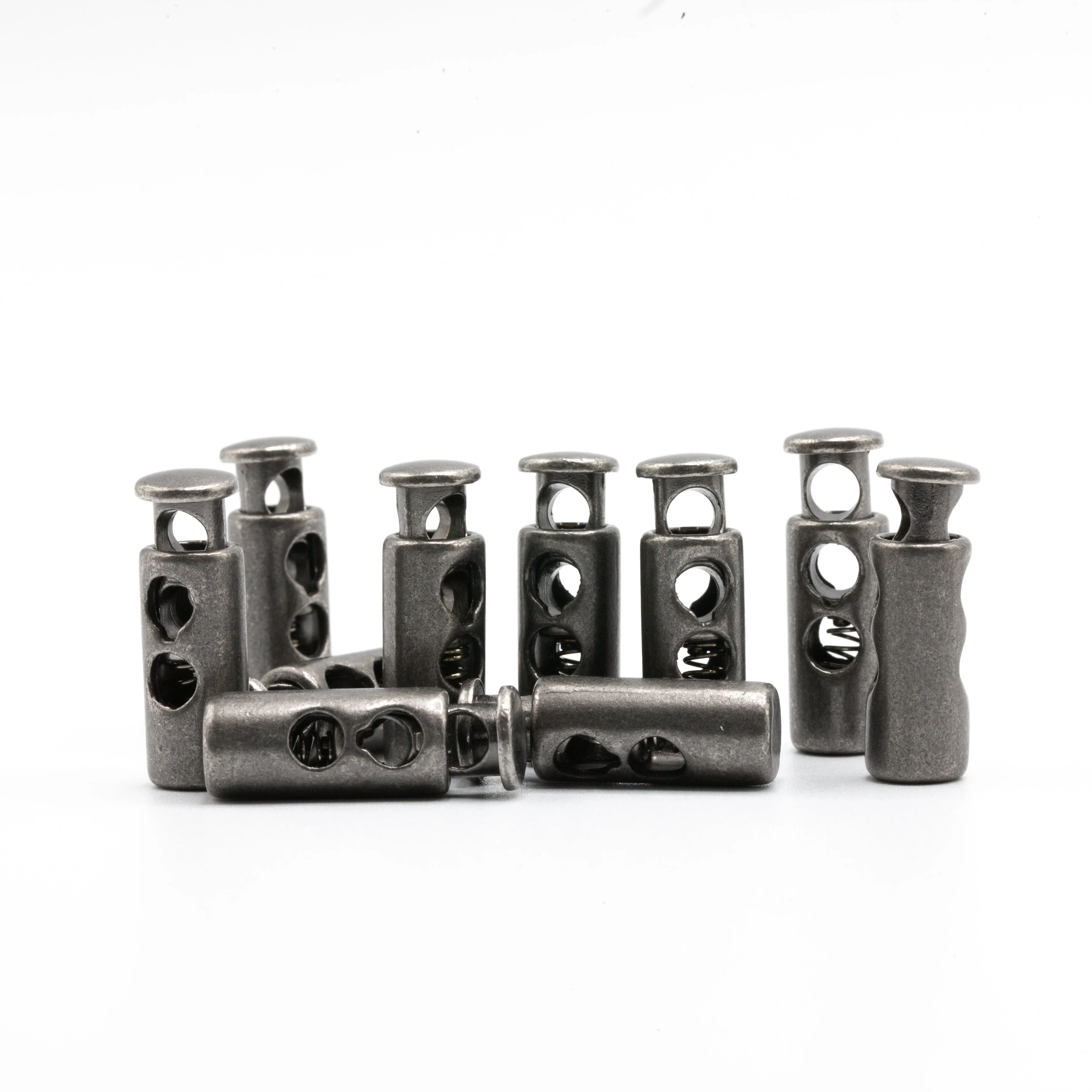 Cord Stoppers - Metal - Pewter
