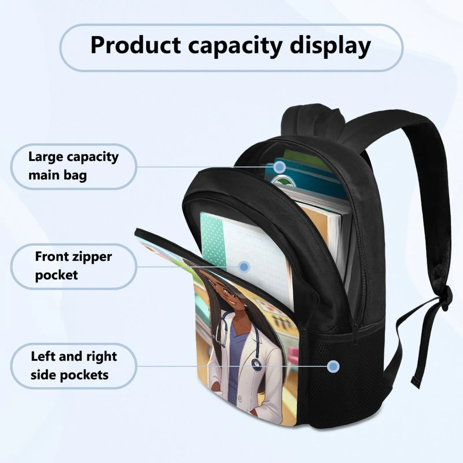 Felicia Family Physician - Backpack