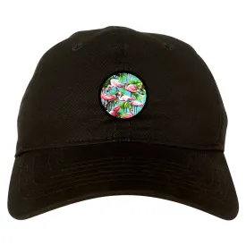 Flamingo Circle Dad Hat