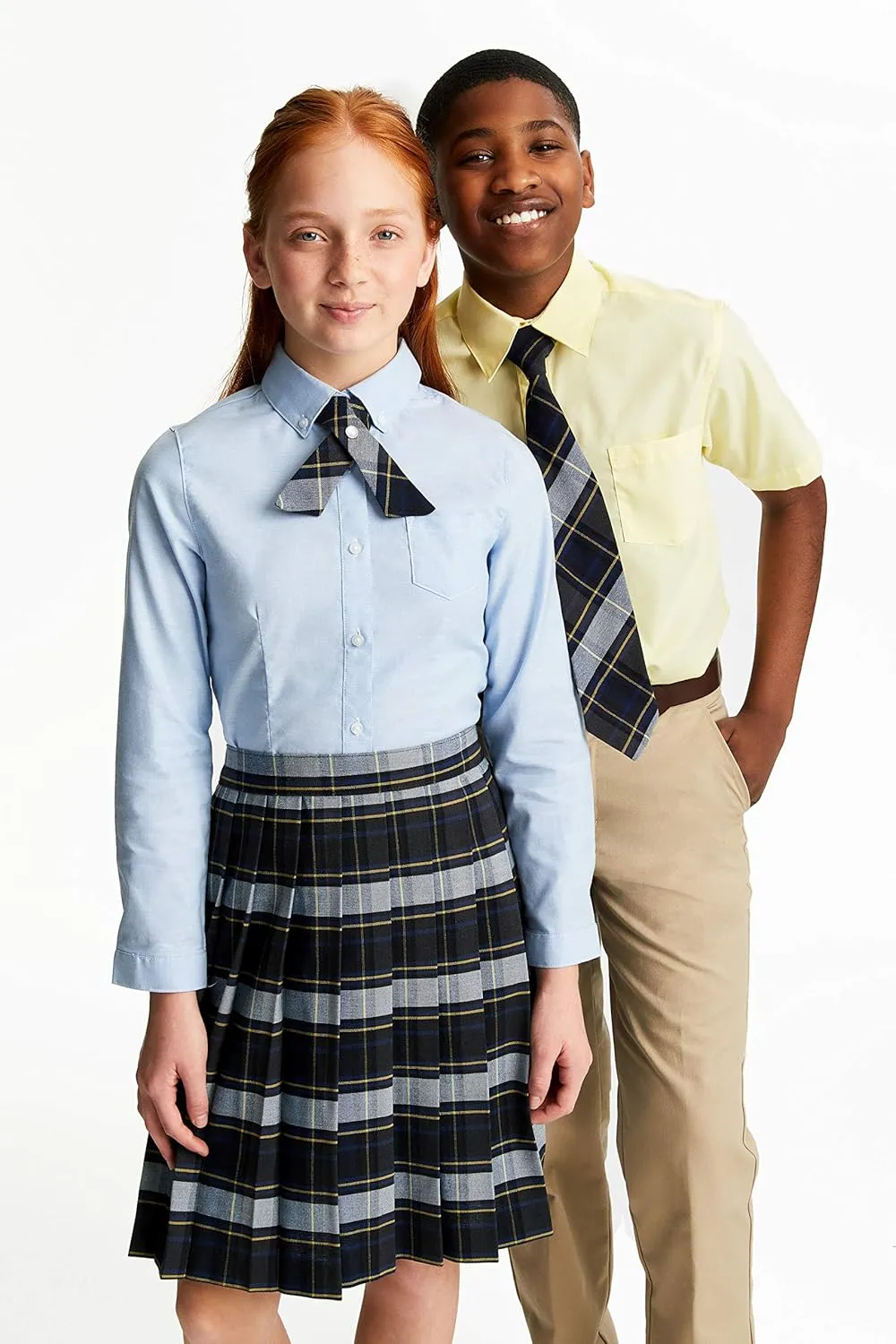 French Toast Girls' Plaid Pleated Skirt