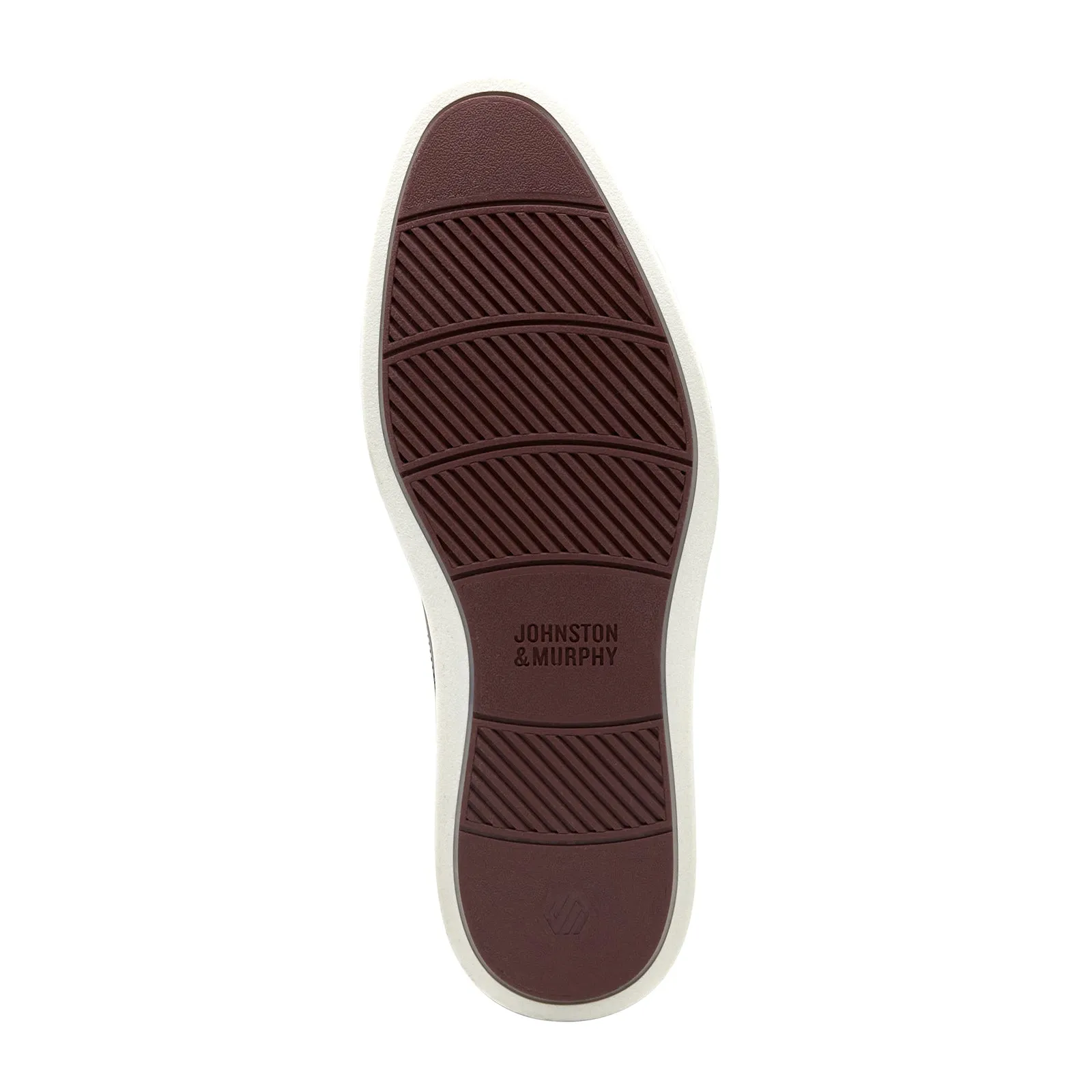 Johnston & Murphy Brody Plain Toe (Men) - Brown Hand-Stained Full Grain