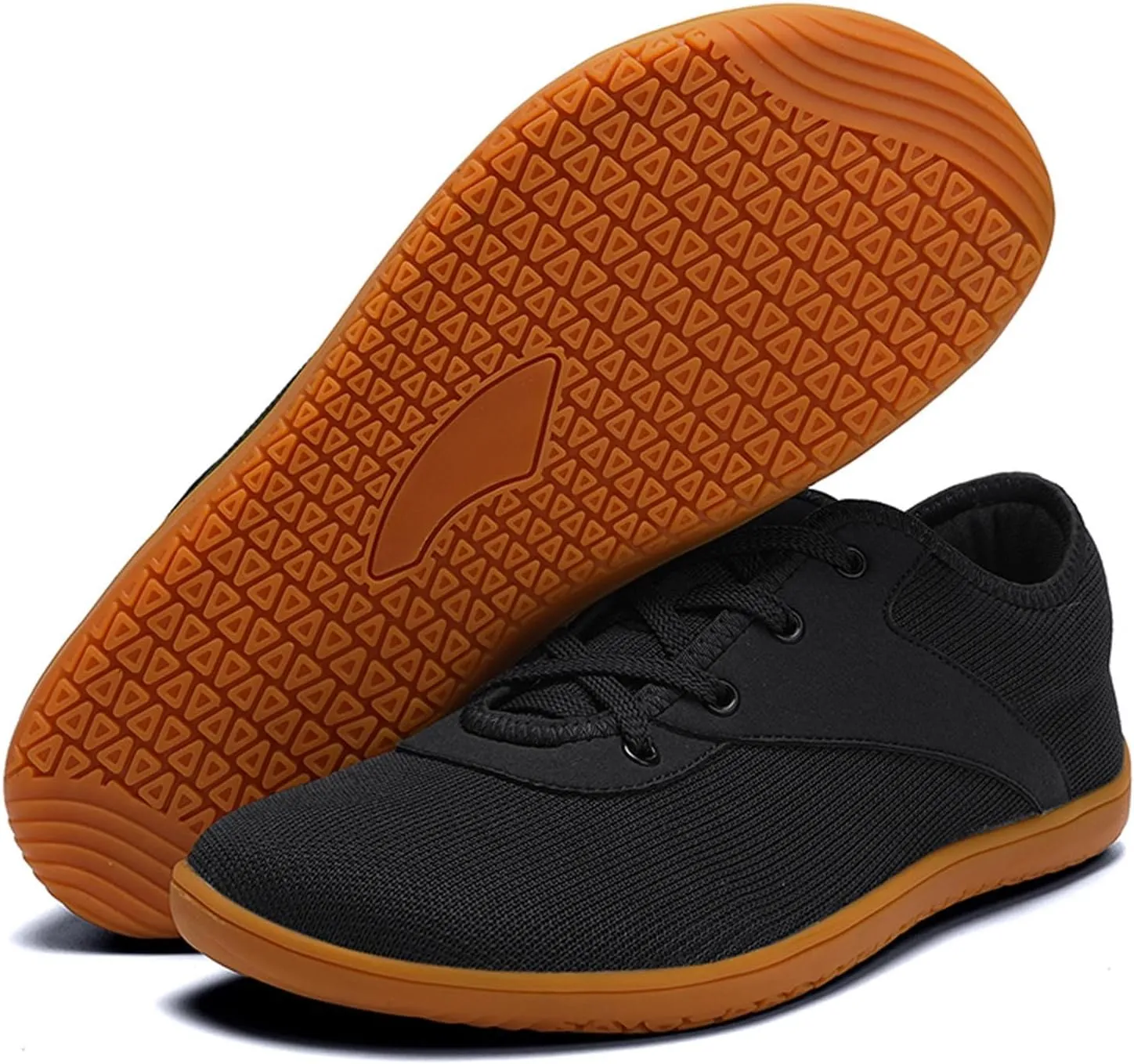 Minimalist Barefoot Shoes Womens Mens | Zero Drop Sole | Wide Toe Box | Fashion Canvas Sneakers Casual Walking Shoes Cross Trainer City Road Running Shoes
