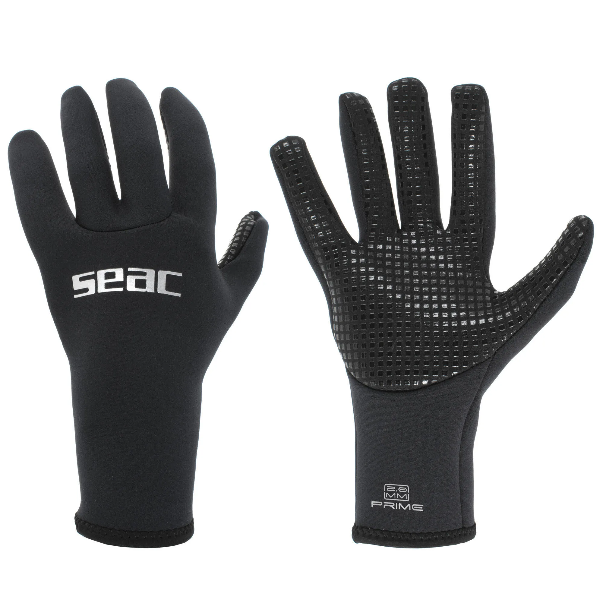 Neoprene diving gloves 2mm SEAC, black