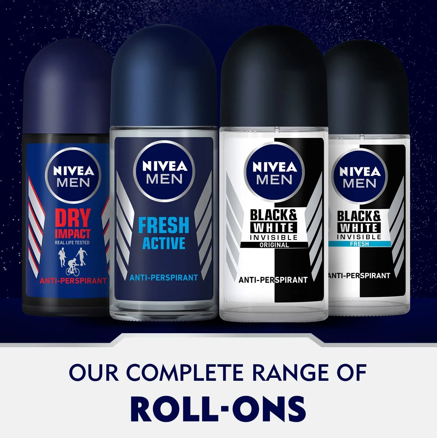Nivea Fresh Active Antiperspirant For Men Fresh Scent Roll-on