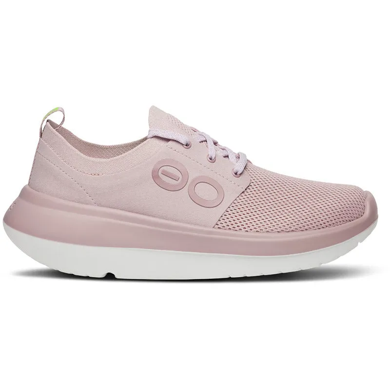 OOFOS Women's OOmy Stride Shoe - White/Stardust