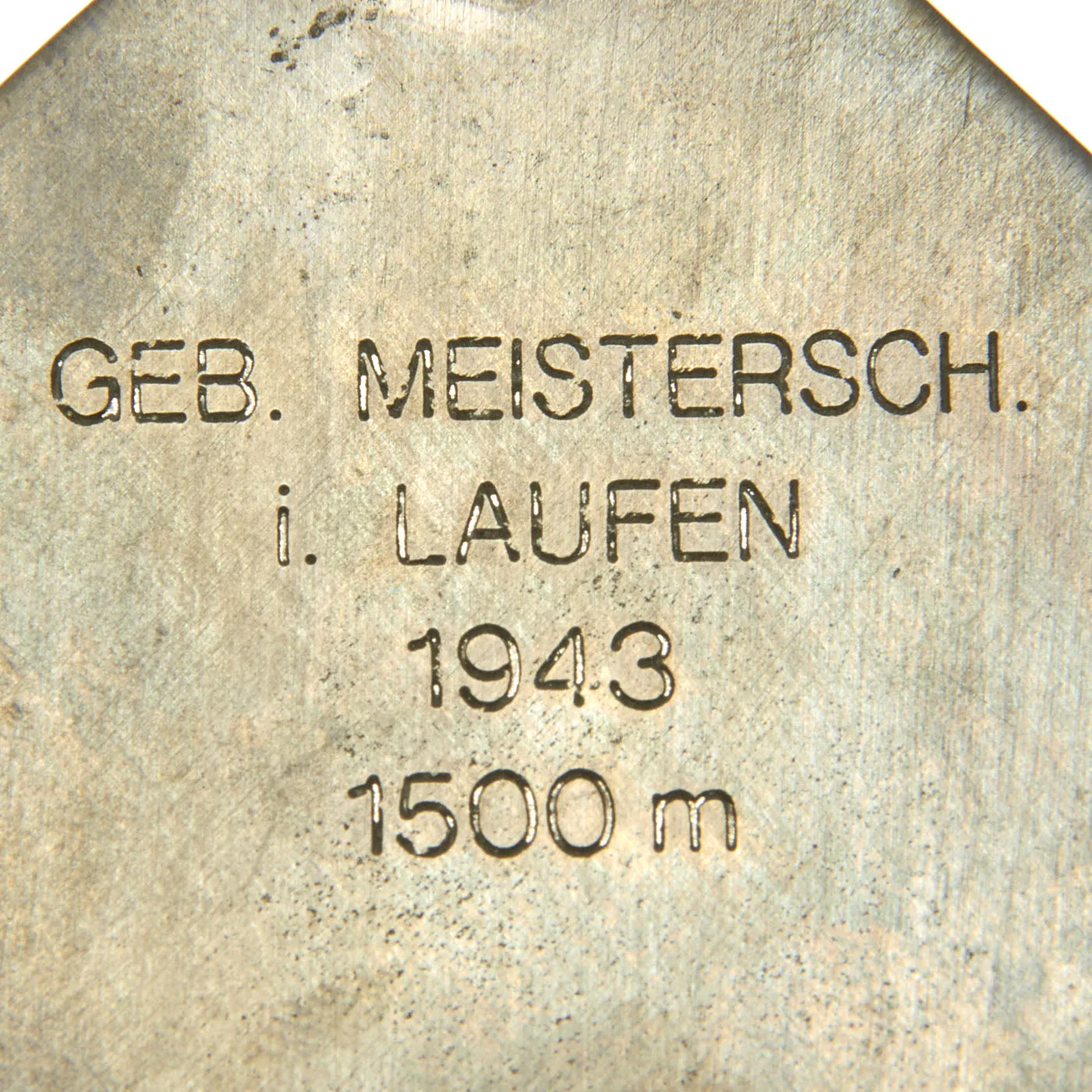 Original WWII German HJ Table Medal Award in Presentation Case - 1st Prize Running Award