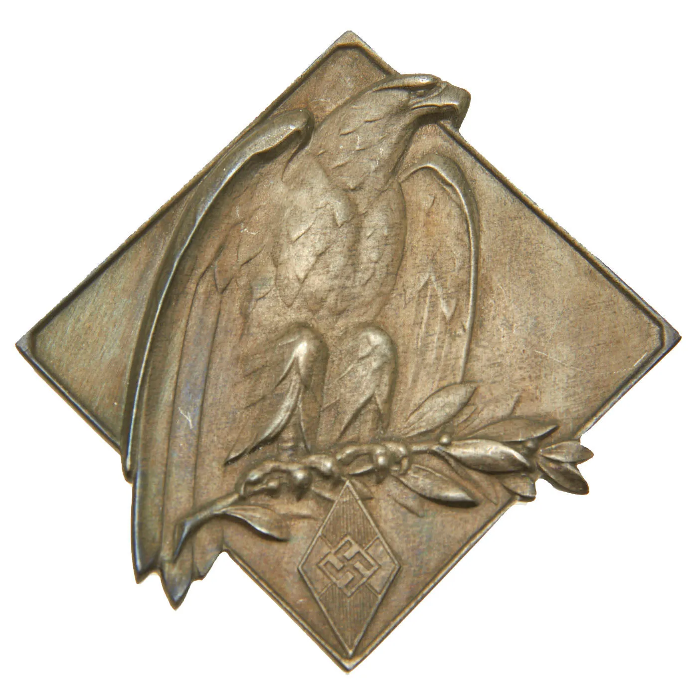 Original WWII German HJ Table Medal Award in Presentation Case - 1st Prize Running Award