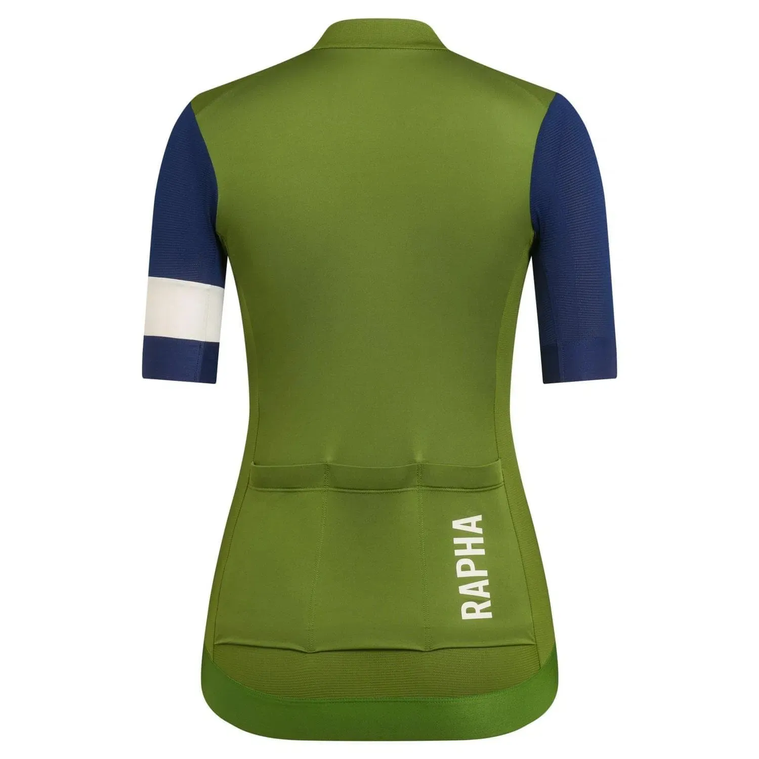 RAPHA Pro Team Training Women Jersey - TLM Green/Navy