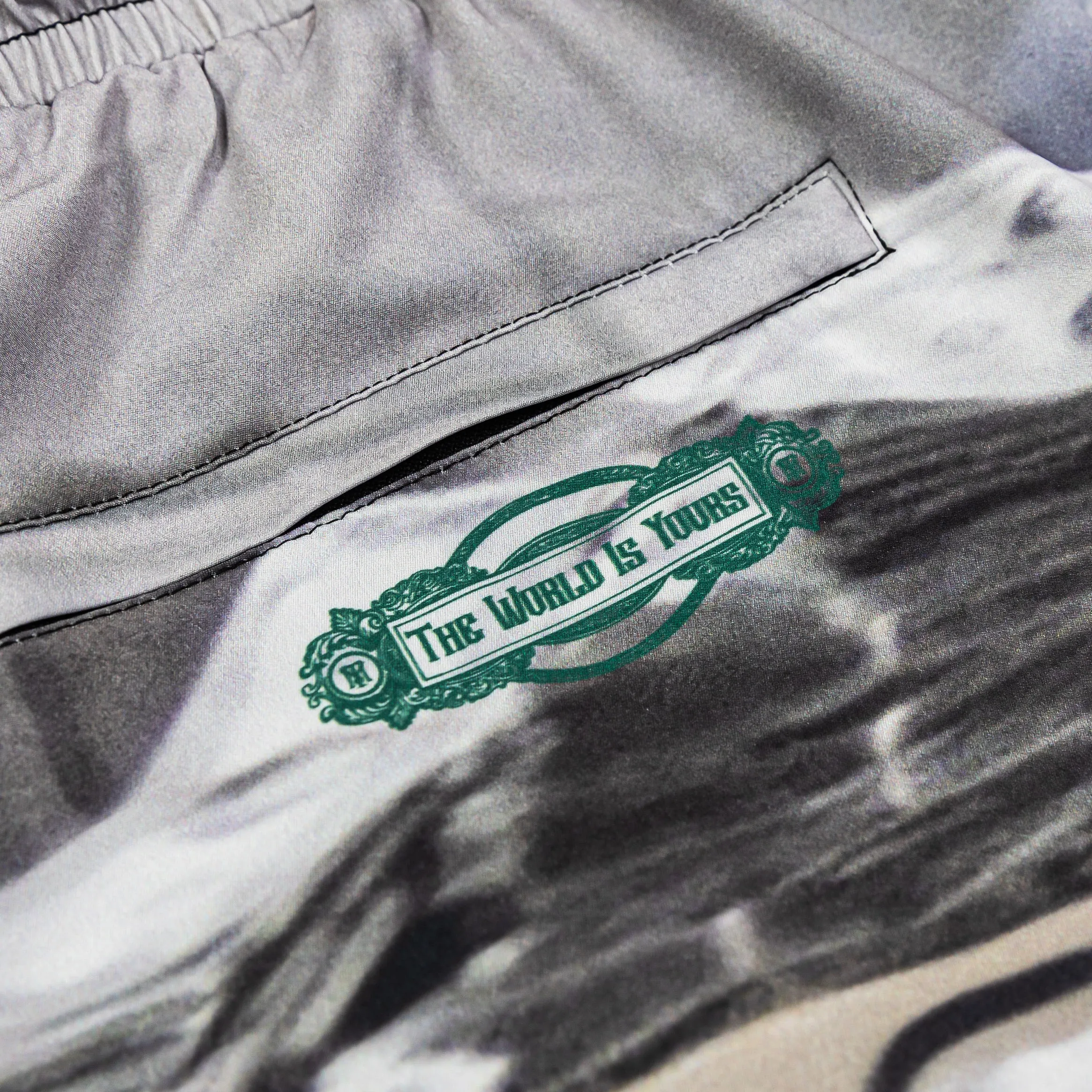 SP x Scarface Counting Money Hybrid Mens Shorts (Black)