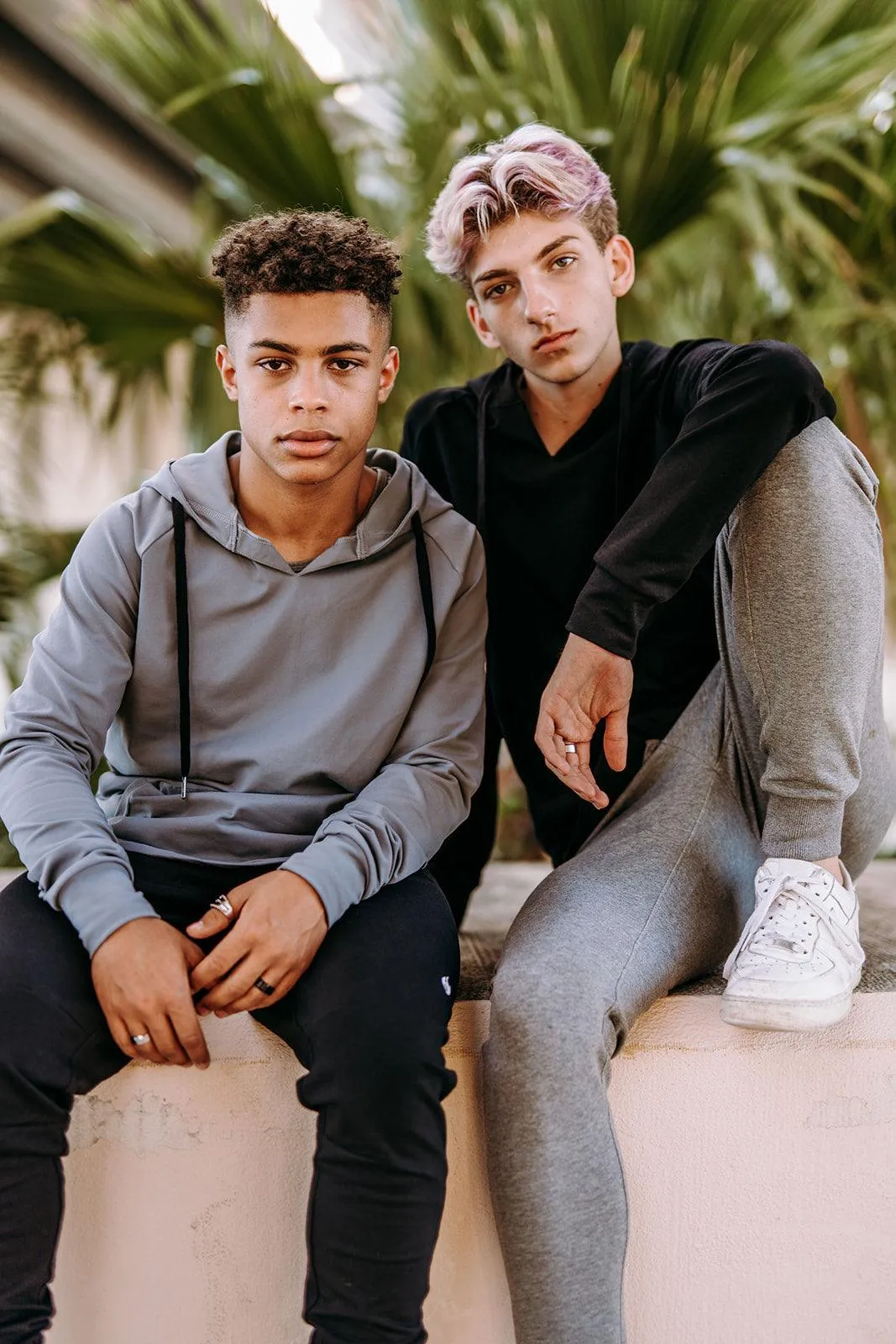 Youth Boys Black Essential Hoodie